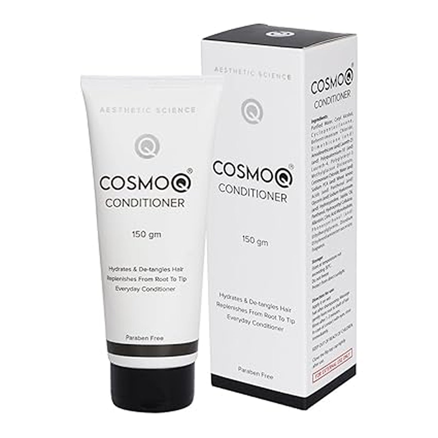 cosmoq conditioner – hydrating & everyday hair care formula (150 gm)