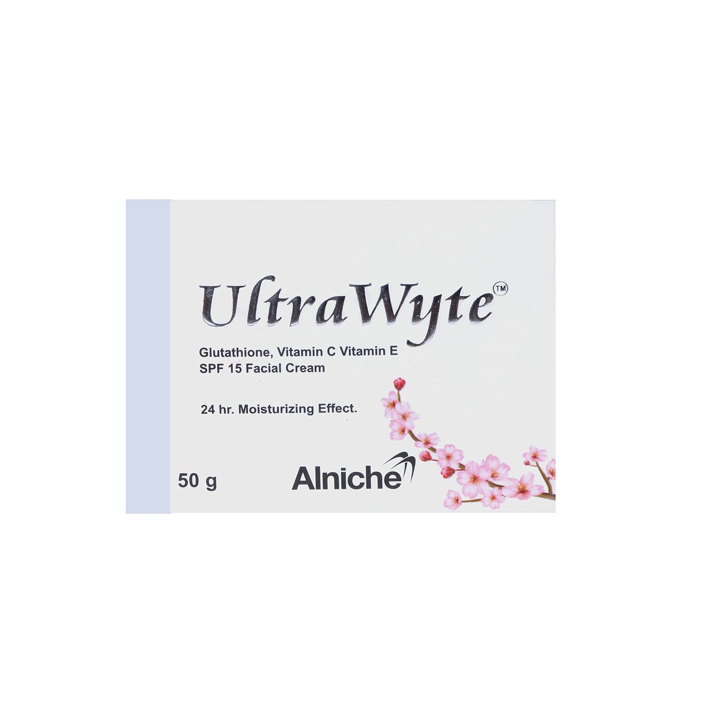 ultra wyte facial cream l-glutathione, vitamin c, vitamin e, spf 15 24 hr moisturizing effect | 50g