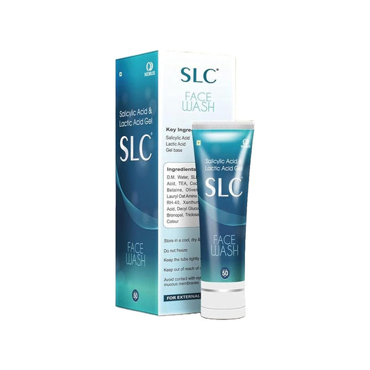 SLC Face Wash – With Salicylic Acid & Lactic Acid – Oil Control & Acne Care – 50ml