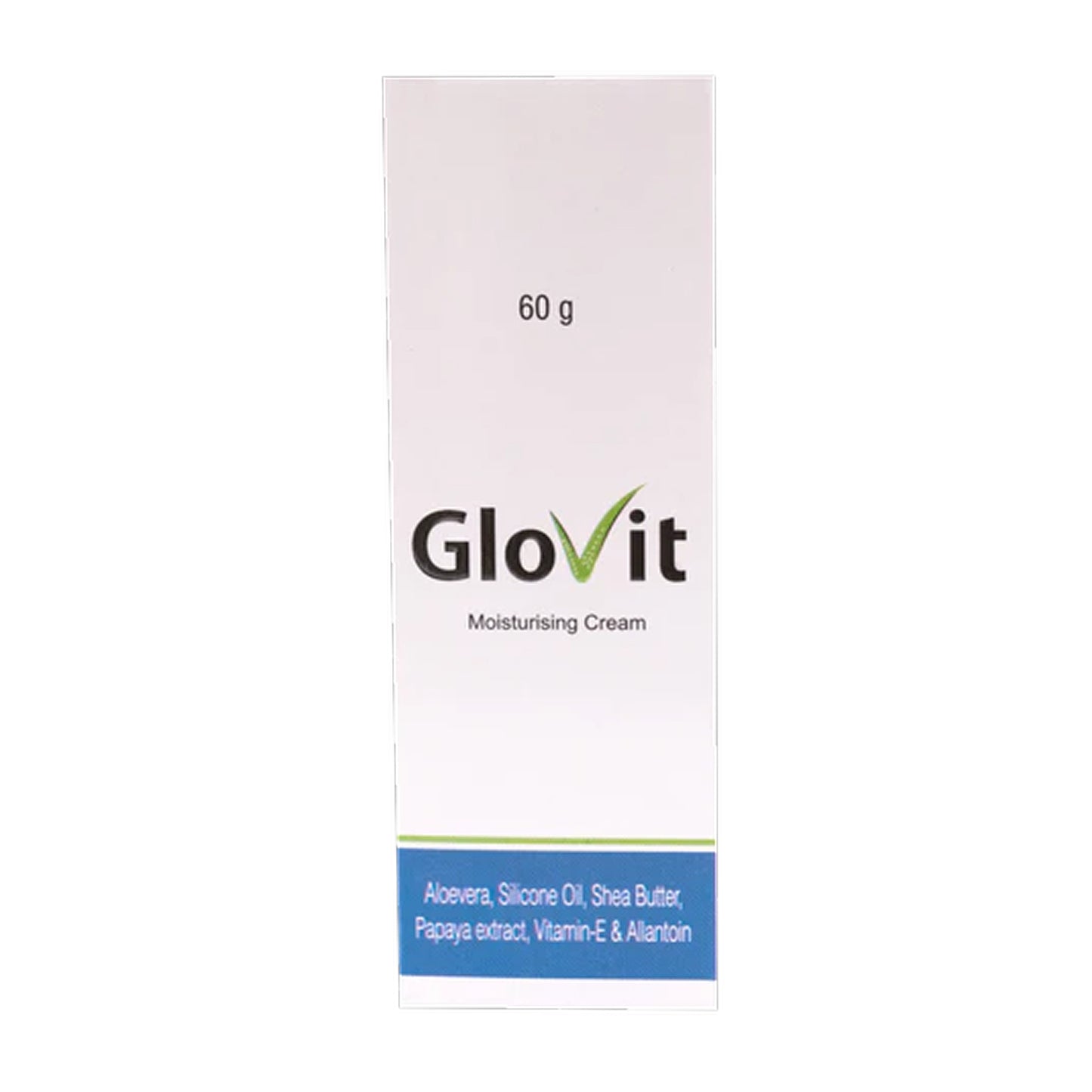 glovit moisturizing cream – 60g | with aloe vera, shea butter, papaya extract & vitamin e