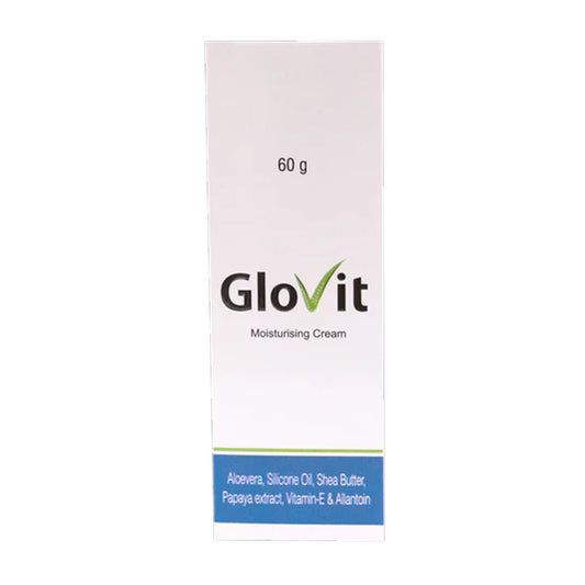 Glovit Moisturizing Cream – 60g | With Aloe Vera, Shea Butter, Papaya Extract & Vitamin E