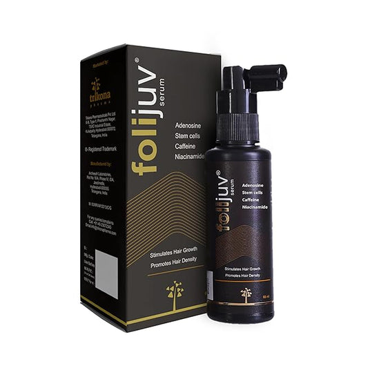Folijuv Hair Growth Serum | Powered by Stem Cells, Adenosine & Niacinamide | 60ml