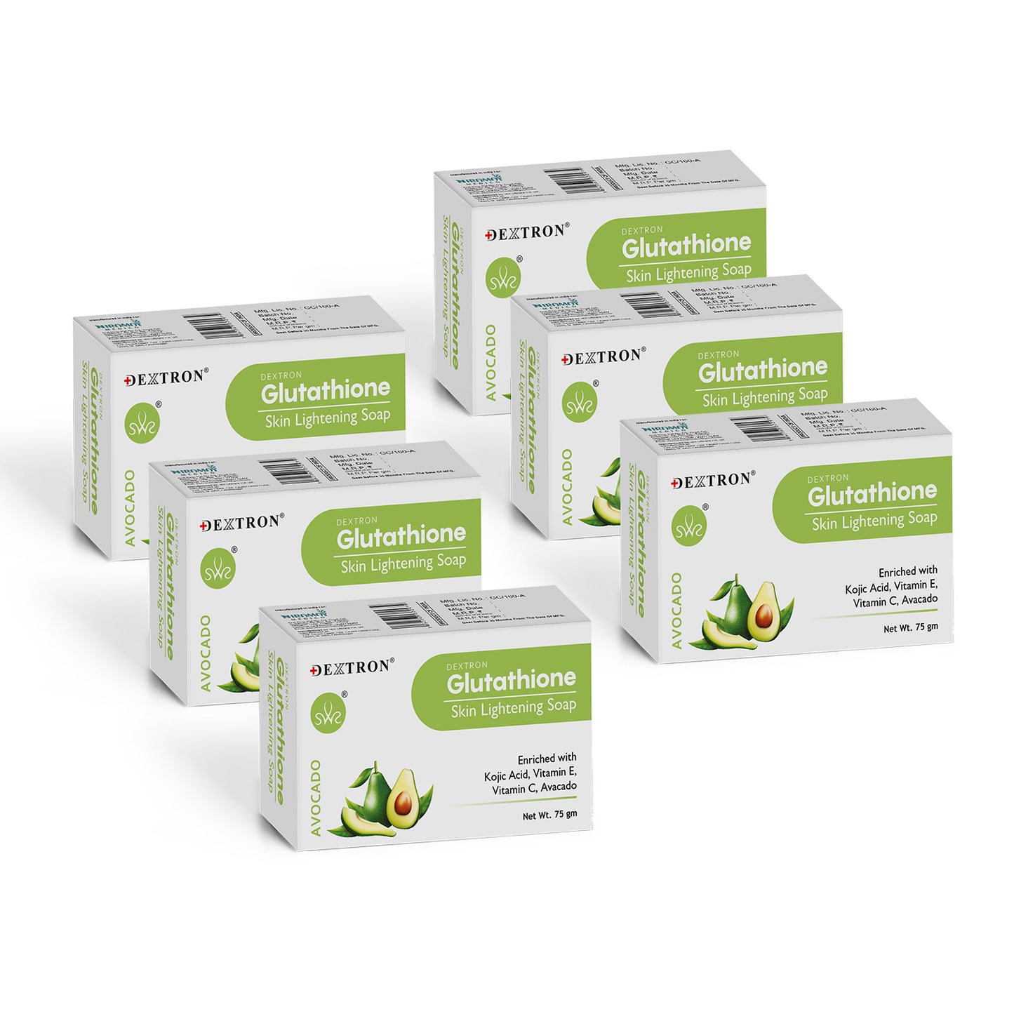 avocado glutathione soap – 75gm