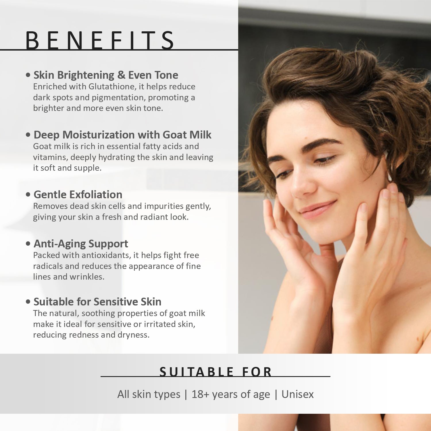 Glutathione Gota Milk Soap Skin Lightening 