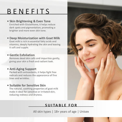 Glutathione Gota Milk Soap Skin Lightening 