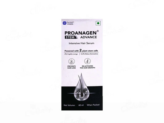 PROANAGEN STEM ADVANCE Intensive Hair Serum – Powered with Plant Stem Cells (60 ml)