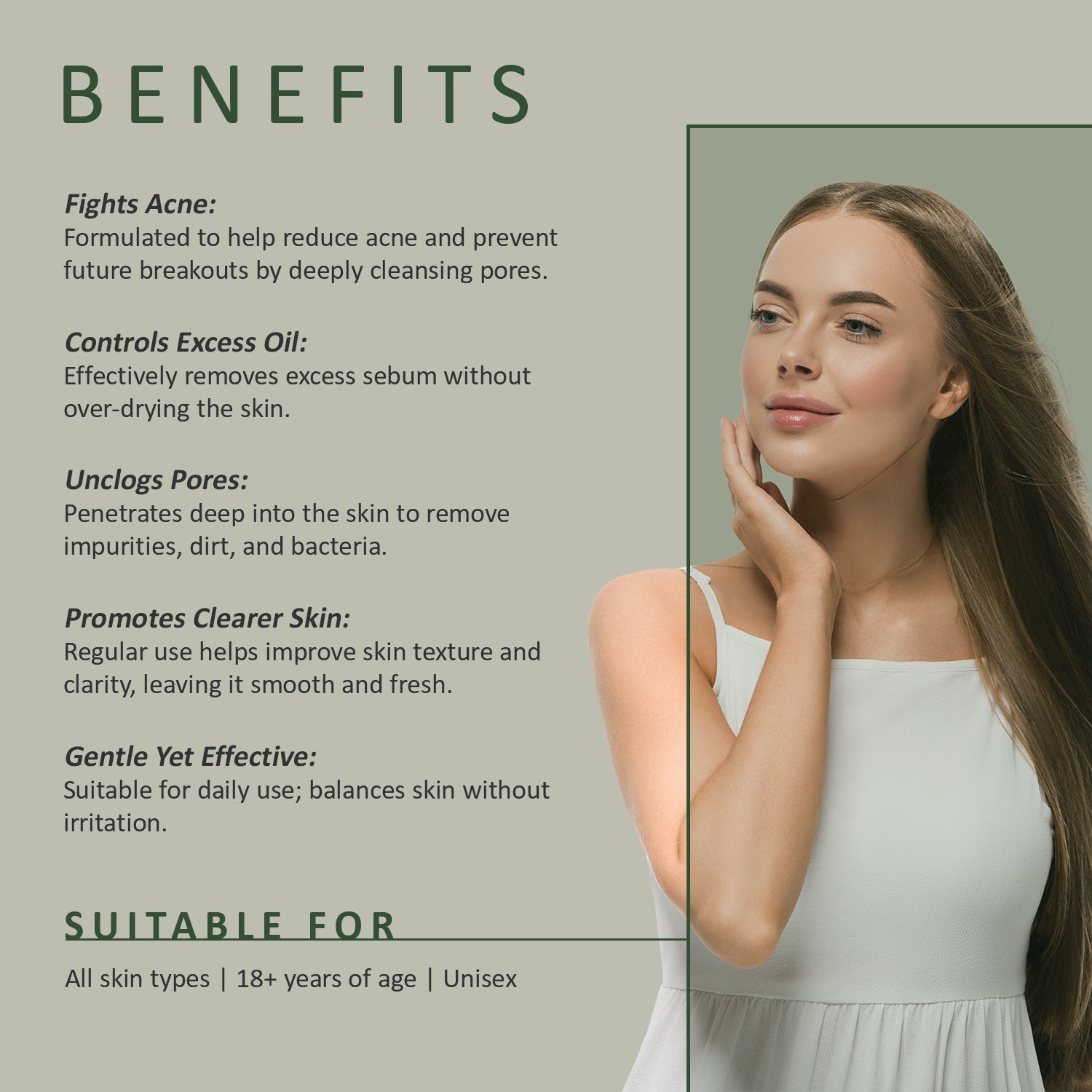 Glutathione S-Glow Clean Soap Face Acne & Oily Skin 