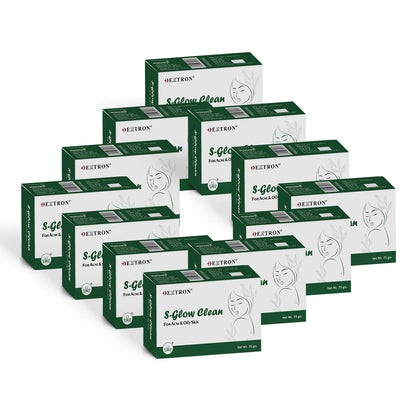 Glutathione S-Glow Clean Soap Face Acne & Oily Skin 