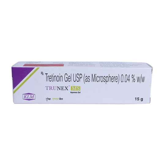TRUNEX MS Gel – Tretinoin Microsphere Gel USP 0.04%