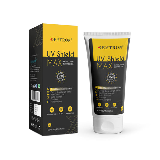 UV Shield MAX Anti-Pollution Sunscreen Gel SPF 50