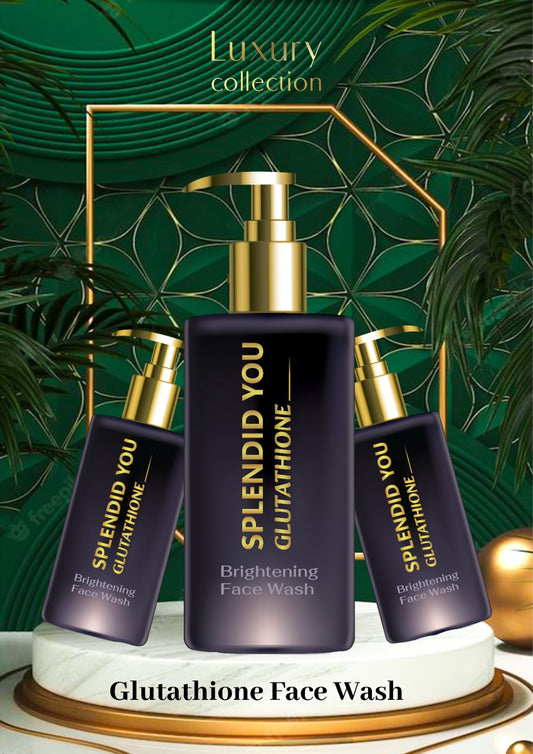 Splendid You Glutathione Brightening Face Wash – Deep Cleansing | Skin Radiance Booster | 100ml