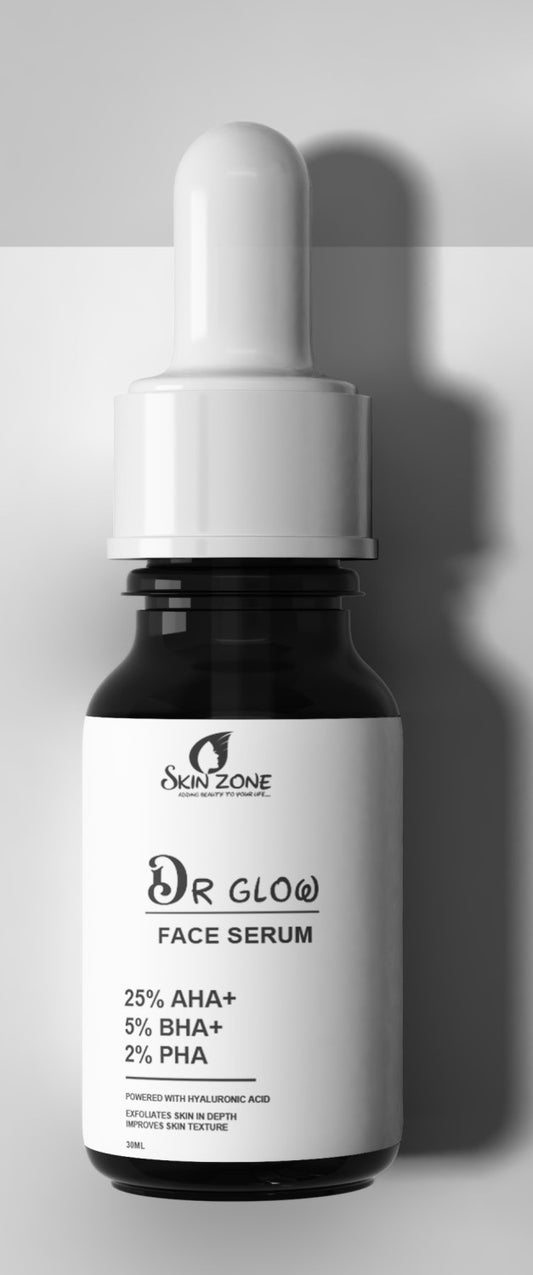 Dr Glow Face Serum – 30ml | 25% AHA + 5% BHA + 2% PHA | Deep Exfoliation & Texture Renewal