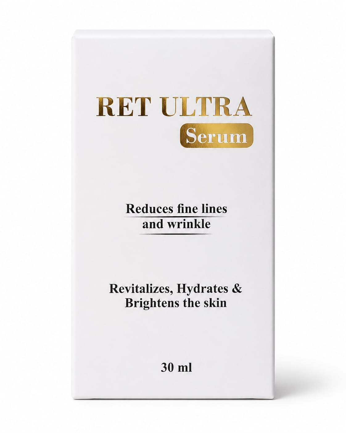 ret ultra serum 30ml – hydrating face serum for smoother & brighter looking skin