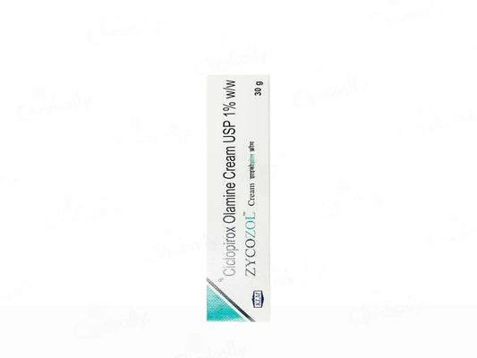 ZYCOZOL Cream – Ciclopirox Olamine 1% Antifungal Cream (30g)