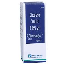 Clorega Lotion – Clobetasol 0.05% w/v & Salicylic Acid Solution | Anti-inflammatory & Keratolytic | 30ml