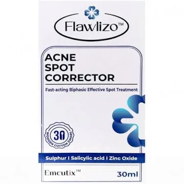 Flawlizo™ Acne Spot Corrector – Fast-acting Biphasic Spot Treatment (30 ml)