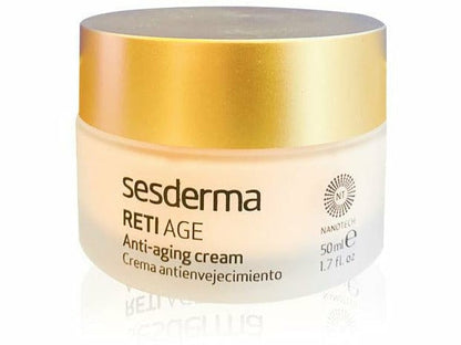 Sesderma RETI AGE Anti-aging Cream - 3-RETINOL System for Dry Skin (50 ml)

