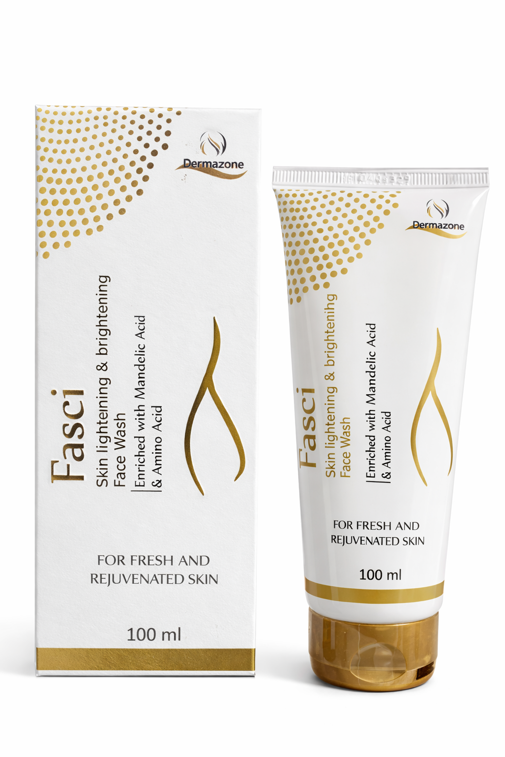 fasci skin lightening & brightening face wash with mandelic acid & amino acids – 100ml