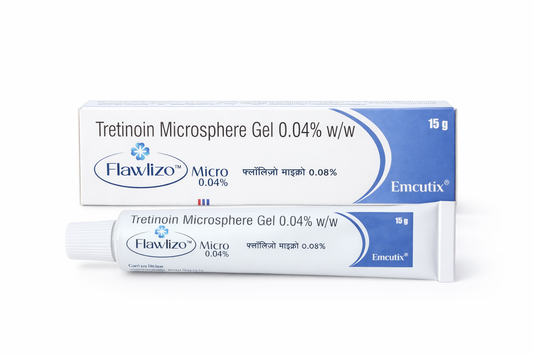 Tretinoin Microsphere Gel 0.04% (15g) – Controlled Release Retinoid for Acne & Skin Renewal