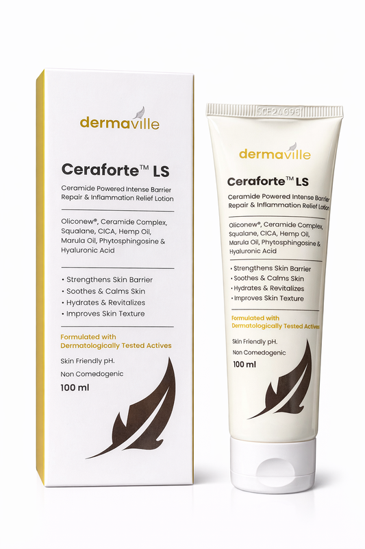 Ceraforte™ LS Ceramide Barrier Repair Lotion with CICA, Hemp & Marula Oils