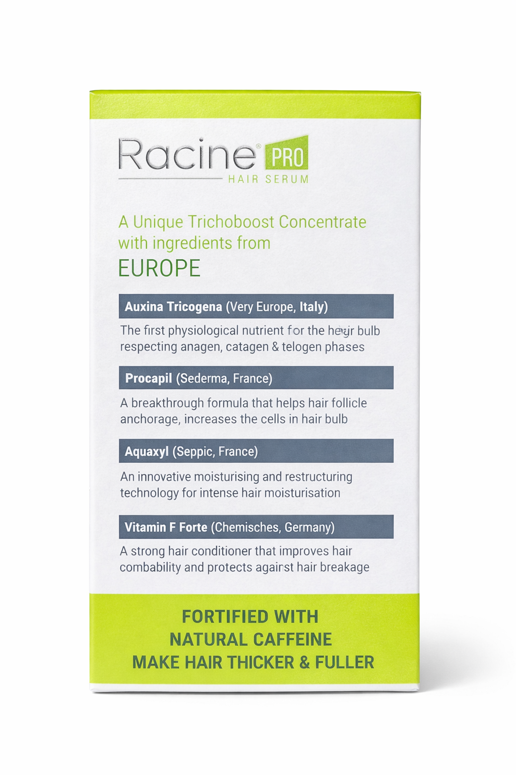 racine pro hair serum | advanced trichoboost formula | 30ml
