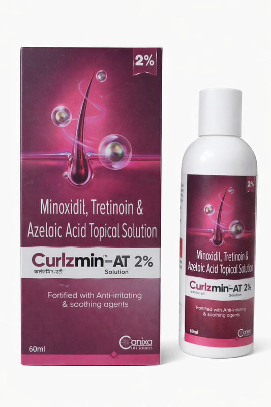 Curlzmin-AT 2% Topical Solution – 60ml