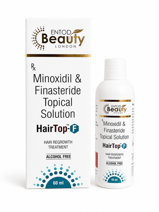 HairTop-F Minoxidil & Finasteride Topical Solution – Alcohol-Free (60 ml)