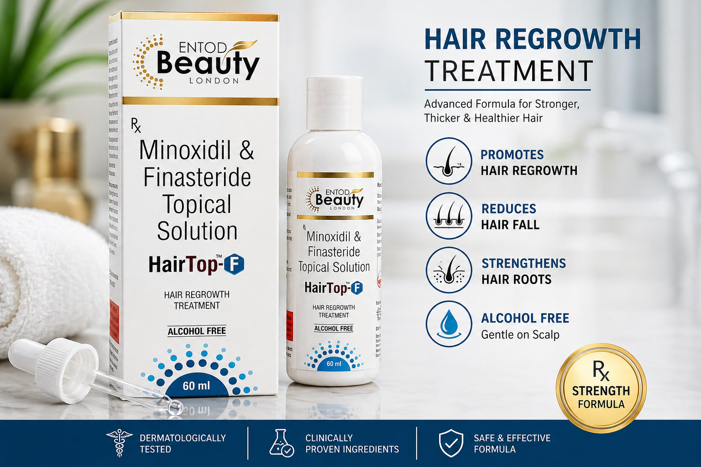 hairtop-f minoxidil & finasteride topical solution – alcohol-free (60 ml)