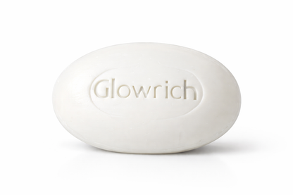 Glowrich Skin Lightening Soap with Mushroom, Pea & Olive Extracts – 75g