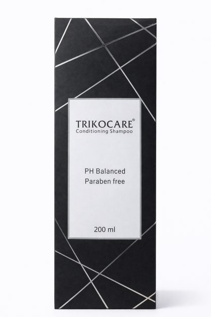 TRIKOCARE® Conditioning Shampoo – 200ml | pH Balanced with Ceramide & Keratin