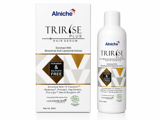 Tririse Plus Hair Serum | Redensyl, Procapil & Veg Keratin | Anti Hair Fall & Hair Growth Serum | Paraben & Sulphate Free | 60ml