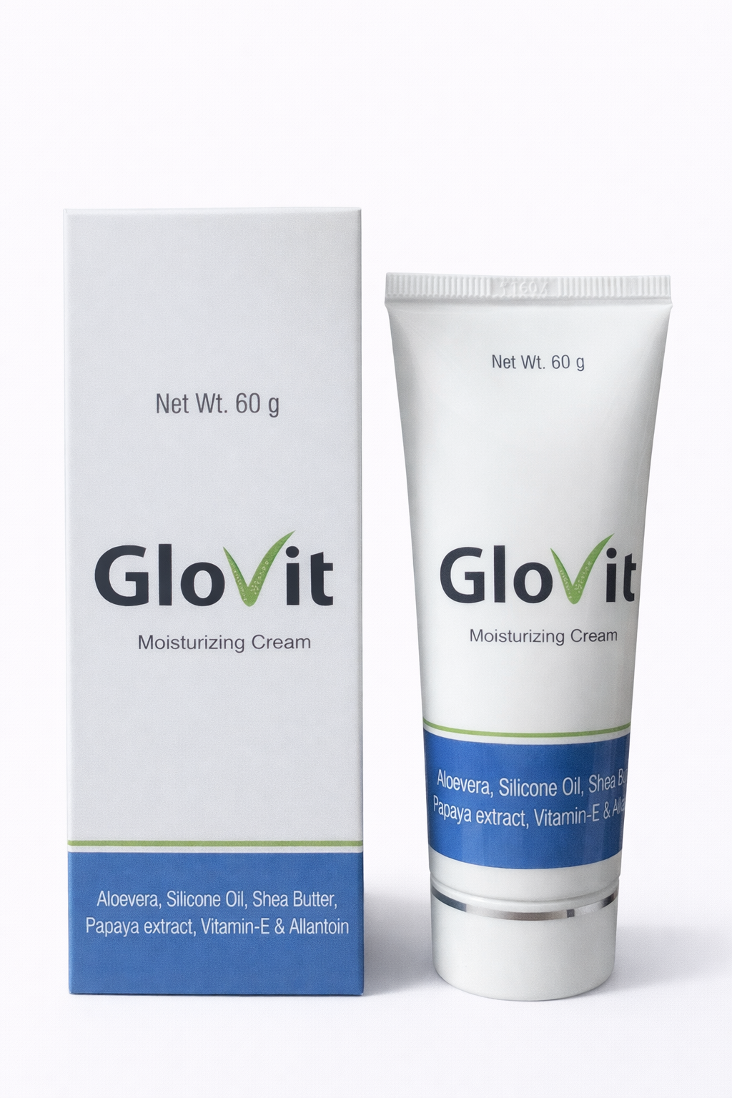 glovit moisturizing cream – 60g | with aloe vera, shea butter, papaya extract & vitamin e