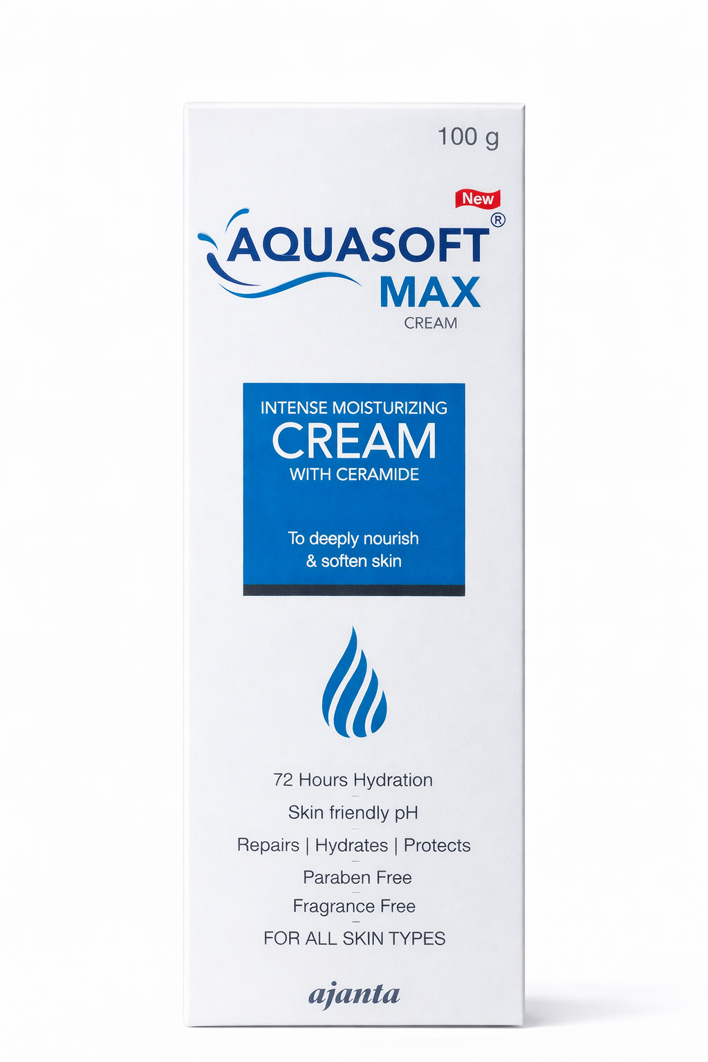 Aquasoft Max Cream 150g – Intense Moisturizer with Ceramide, Shea