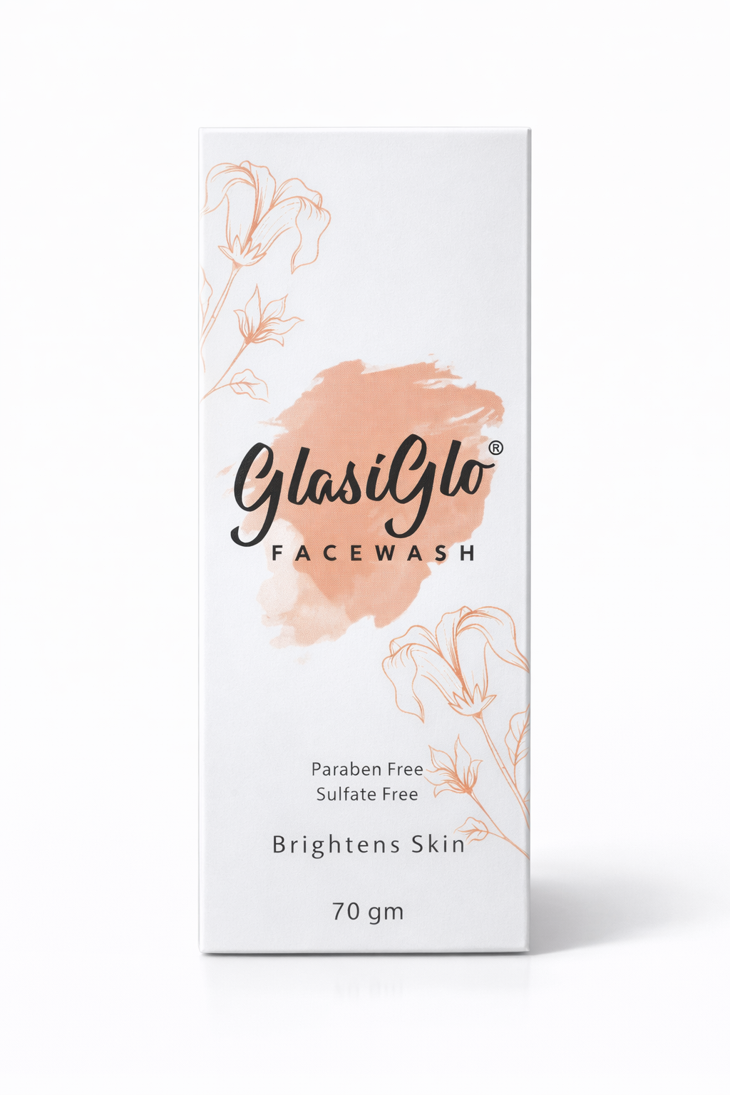 glasiglo face wash with vitamin c – brightening & deep cleansing formula | paraben & sulphate free | 70g