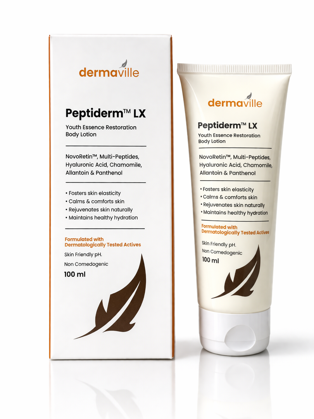 peptiderm™ lx youth essence restoration body lotion  | 100ml
