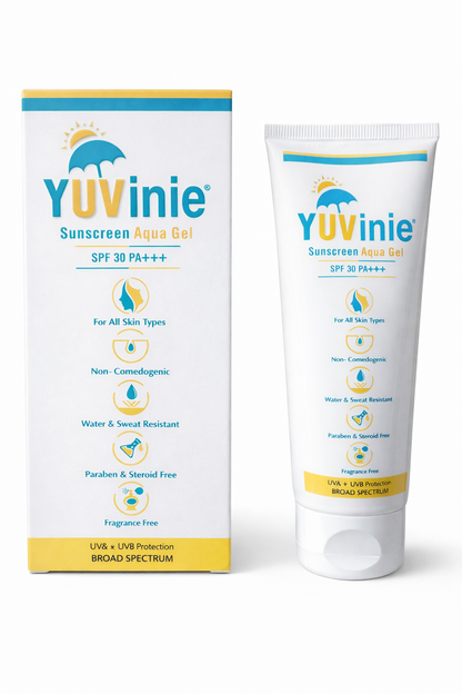 Yuvinie Aqua Sunscreen Gel - (50g)