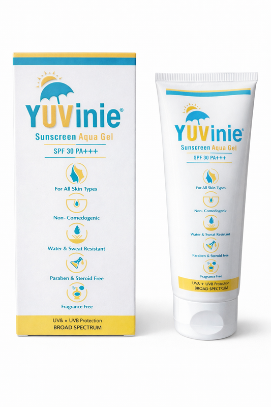 Yuvinie Aqua Sunscreen Gel - (50g)