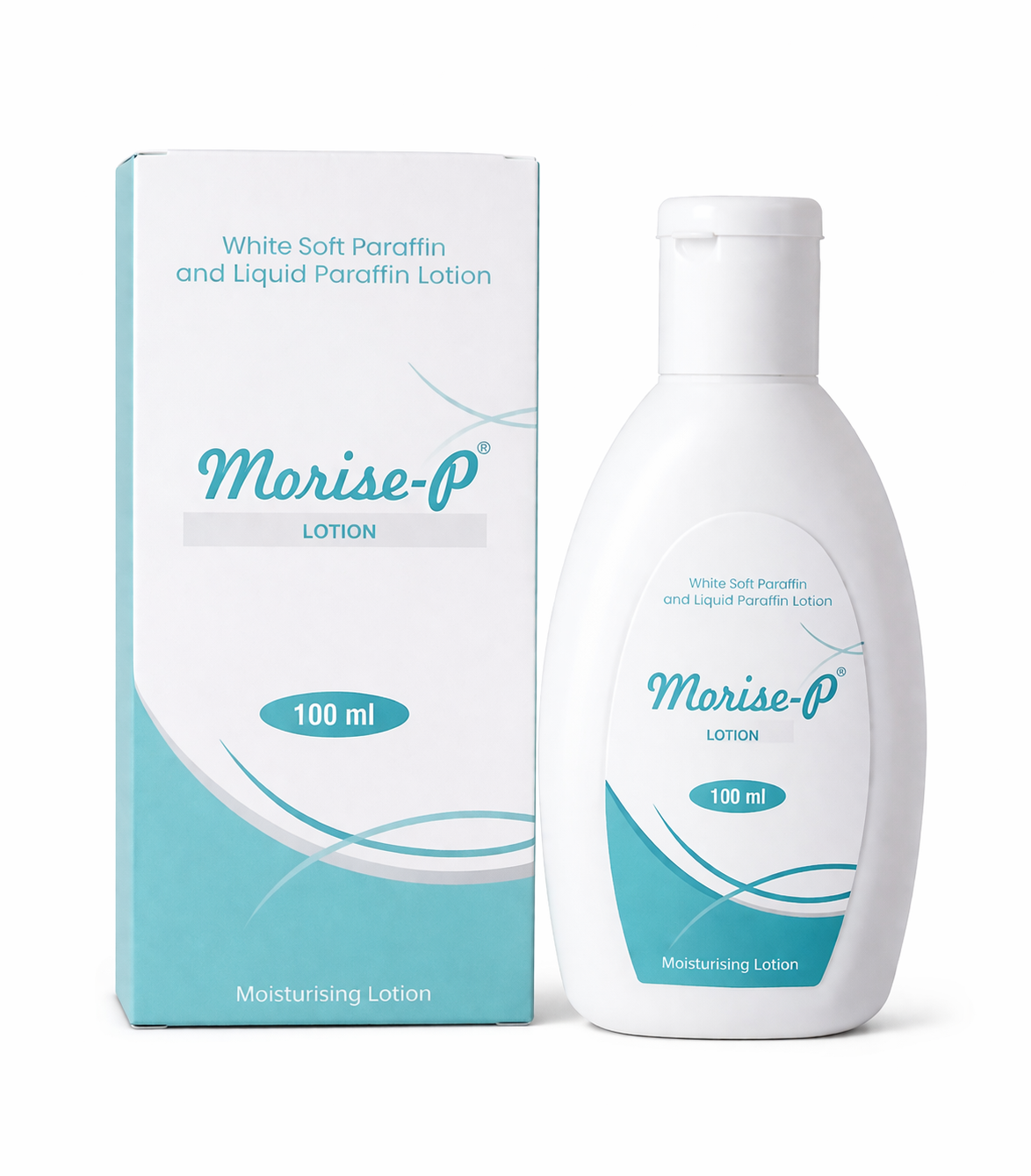morise-p moisturising lotion – white soft paraffin & liquid paraffin | 100ml | intensive hydration for dry skin
