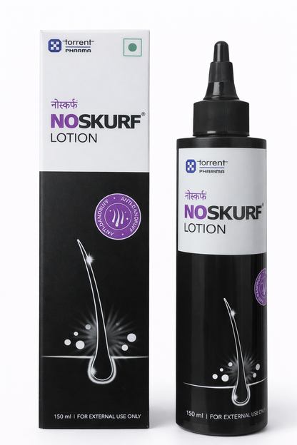 NOSKURF Lotion – Anti-Dandruff & Scalp Care Formula with Climbazole & Zinc Pyrithione (100 ml)