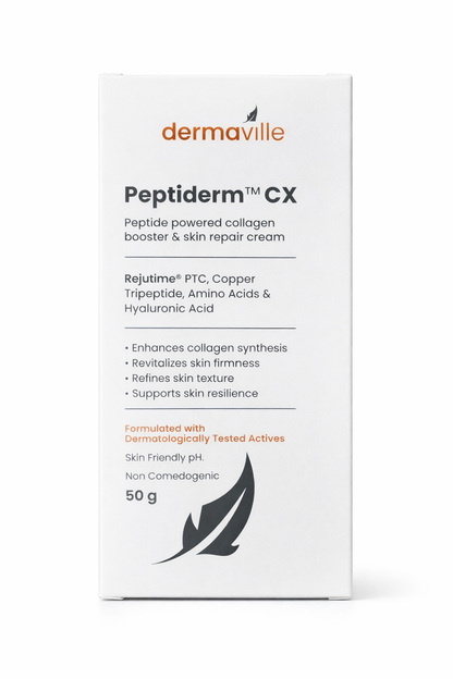 Peptiderm CX Peptide Powered Collagen Booster & Skin Repair Cream – 50g