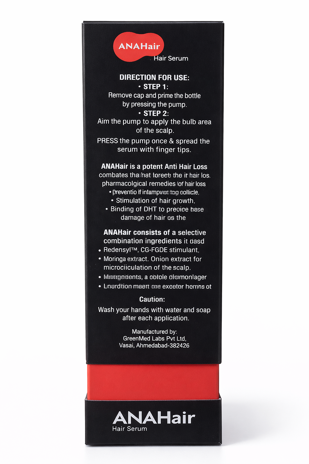 anahair hair serum – advanced anti-hair fall formula | 75 ml
