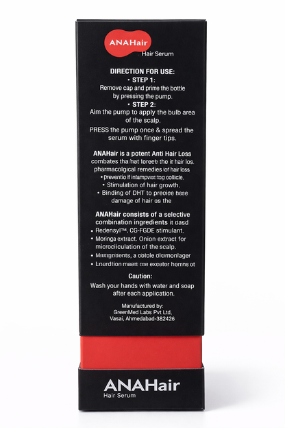 ANAHair Hair Serum – Advanced Anti-Hair Fall Formula | 75 ml