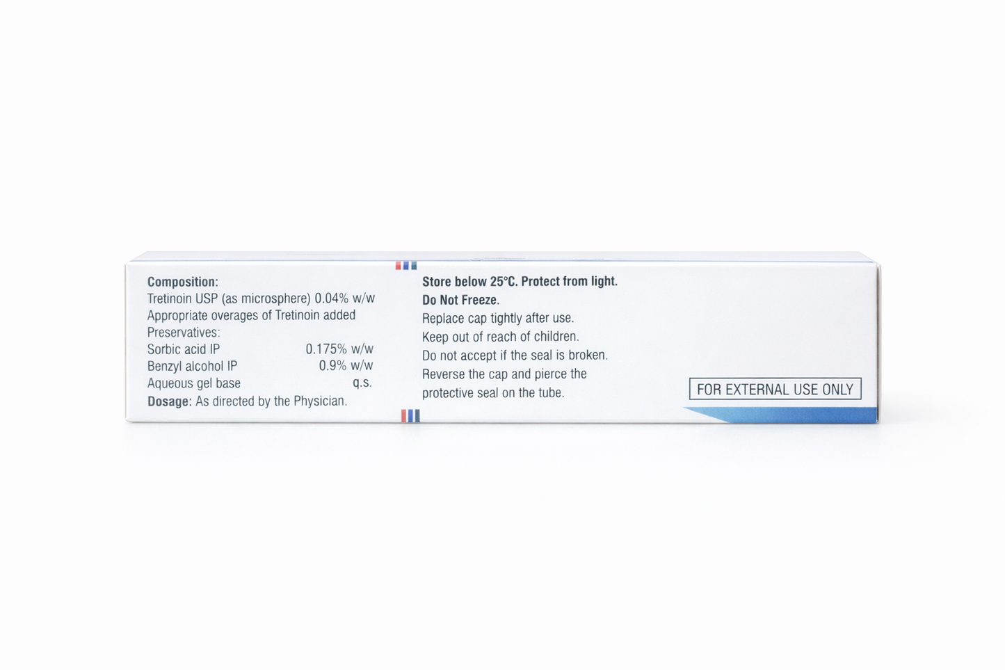 tretinoin microsphere gel 0.04% (15g) – controlled release retinoid for acne & skin renewal