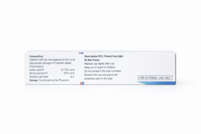 Tretinoin Microsphere Gel 0.04% (15g) – Controlled Release Retinoid for Acne & Skin Renewal