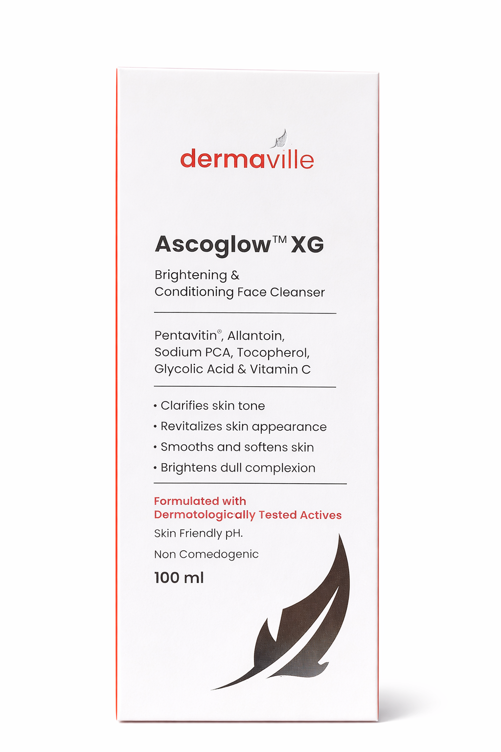 ascoglow™ xg brightening & conditioning face cleanser  | 100ml