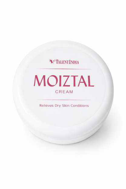 Moiztal™ Cream – Relieves Dry Skin Conditions | Talent India | 100g