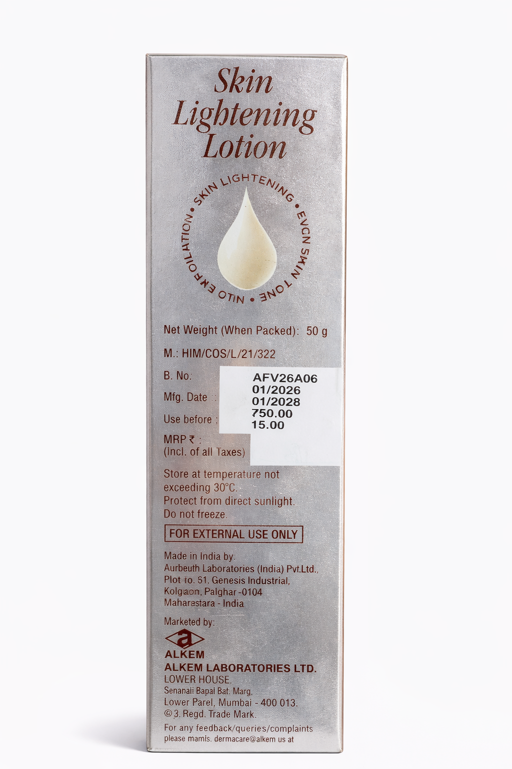 kojiglo gold – skin lightening & even tone lotion | 100% paraben-free | 100ml