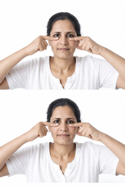 Eye Glow Under Eye Gel | Nano Technology | Targets Dark Circles, Puffiness & Fine Lines | 20g