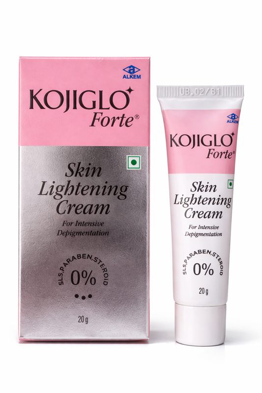 Kojiglo Forte® Cream | Intensive Skin Lightening & Depigmentation