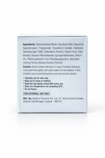 Crely Moisturising Cream – 150gm | With Aloe Vera & Vitamin E for Soft, Hydrated Skin